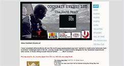 Desktop Screenshot of cockbainevents.com